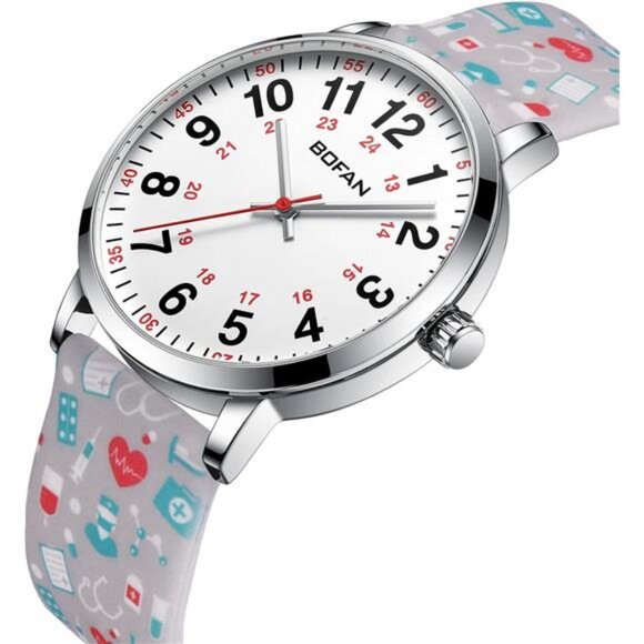 Nurse Watch for Medical Professionals,Students,Doctors with Easy to Read - Picture 2 of 7